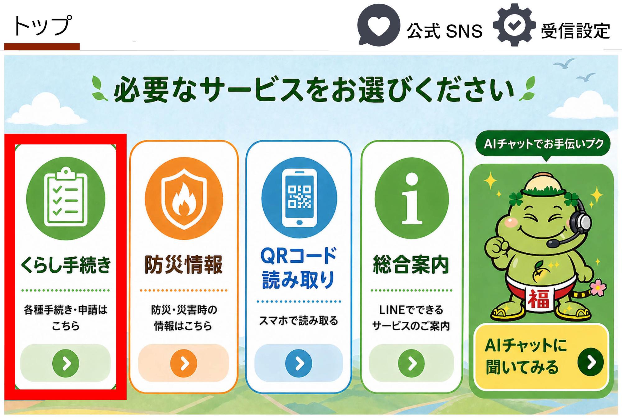 くらし手続き