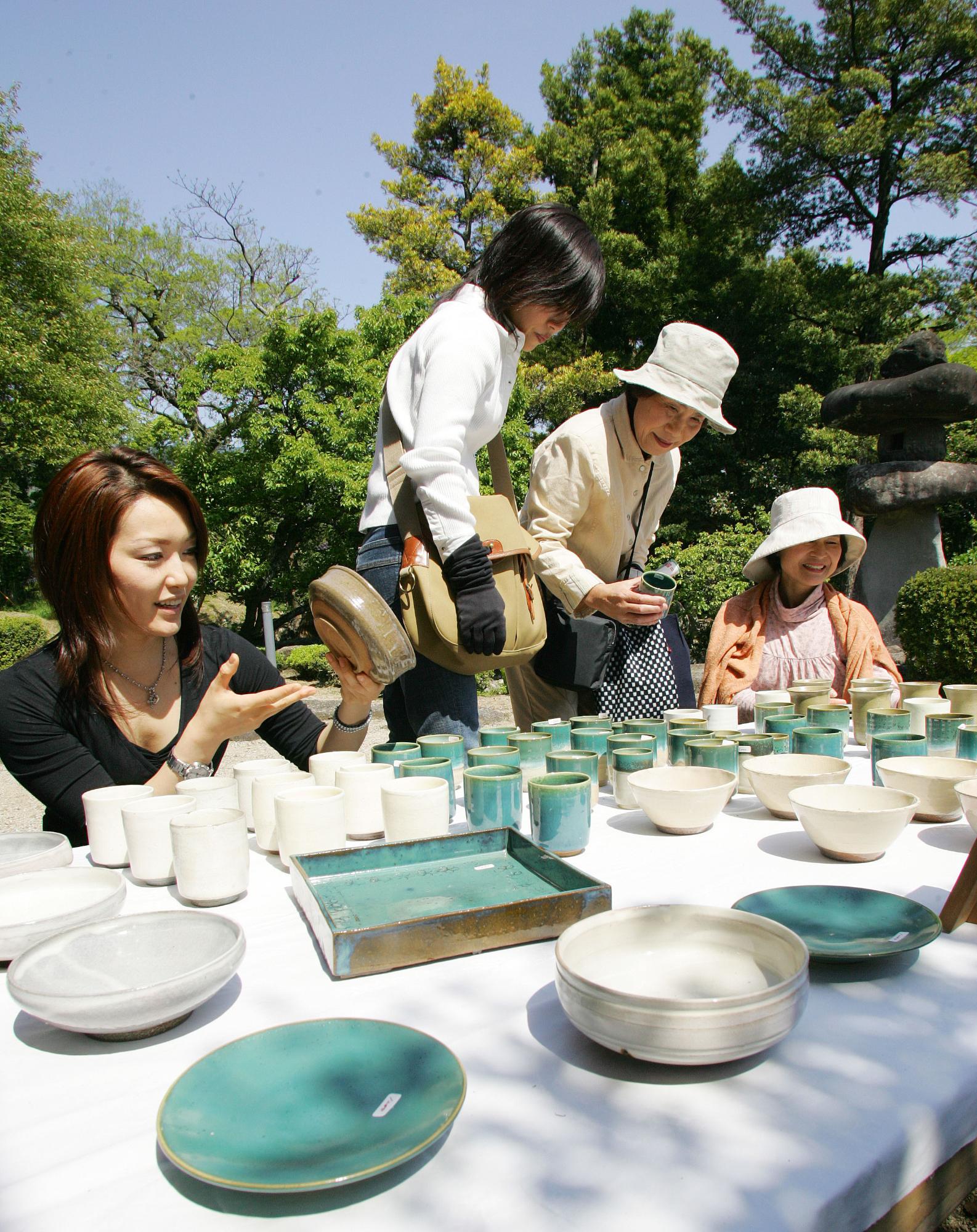 上野焼 春の陶器まつり