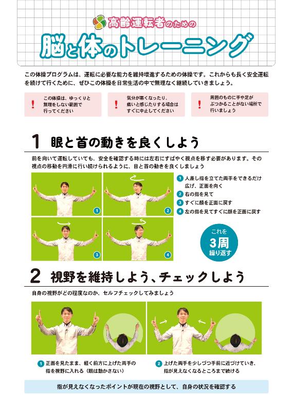 脳と体のトレーニング(1)