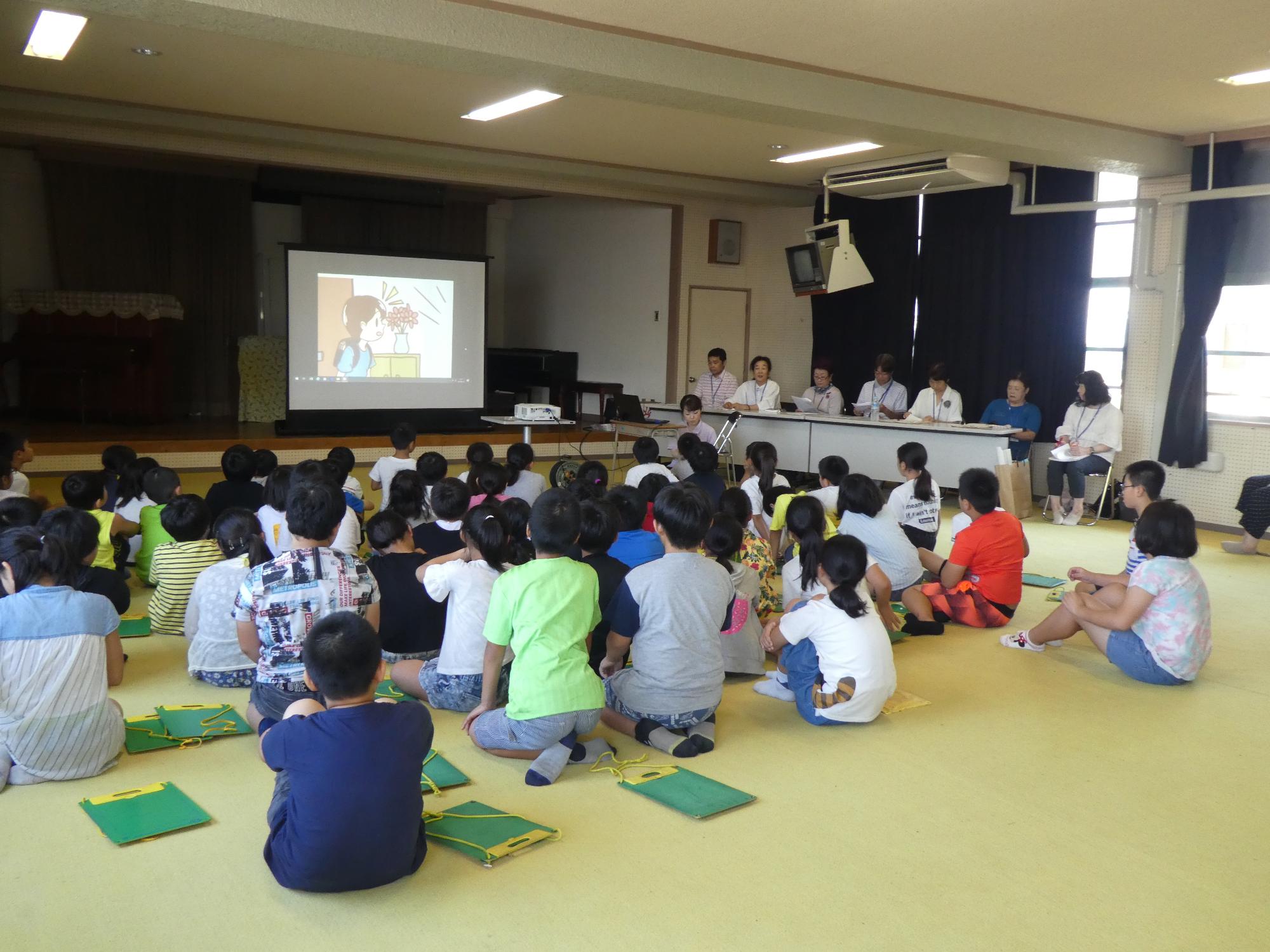 認知症サポーター養成講座の様子